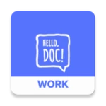 hello, doc! для работы android application logo